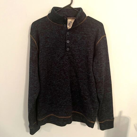 Weatherproof Vintage Men's Heather Blue Pullover Shirt Size Small - Picture 8 of 8